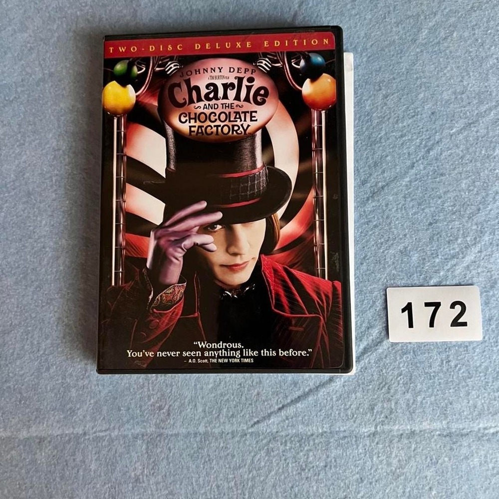 Charlie and the Chocolate Factory 2005 Two Disc Deluxe Edition DVD